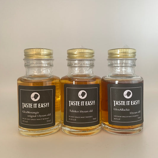 【初心者おすすめ！】 オーダーメイドウイスキーセット 30ml×3本